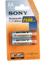 Sony Rechargeable batteries NHAAB2E Sony Rechargeable batteries NHAAB2E